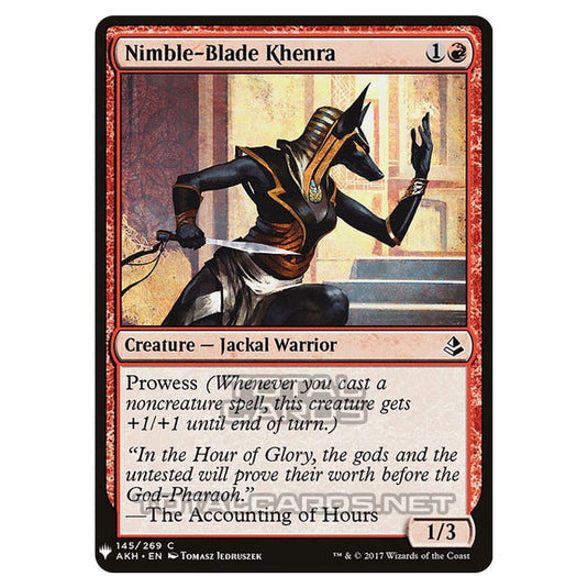Magic The Gathering - Mystery - Nimble-Blade Khenra - 1019/1694