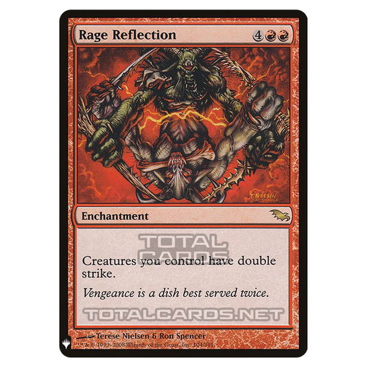 Magic The Gathering - Mystery - Rage Reflection - 1032/1694