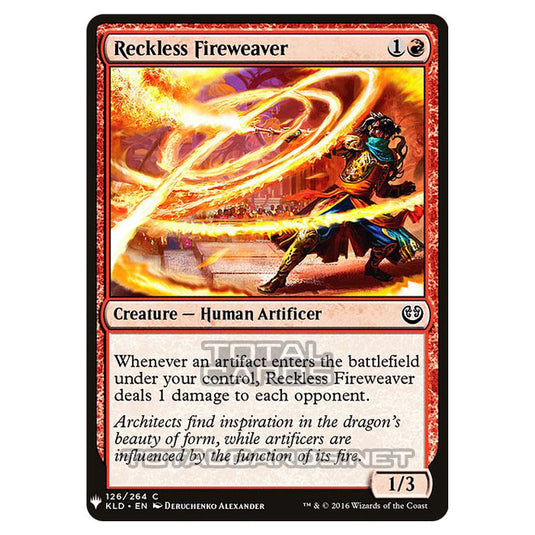 Magic The Gathering - Mystery - Reckless Fireweaver - 1035/1694