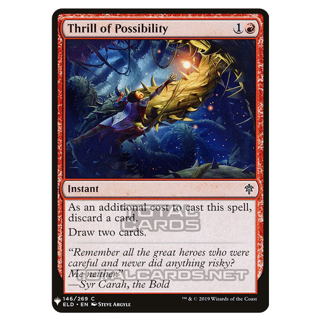 Magic The Gathering - Mystery - Thrill of Possibility - 1083/1694 Magic The Gathering - Mystery - Thrill of Possibility - 1083/1694