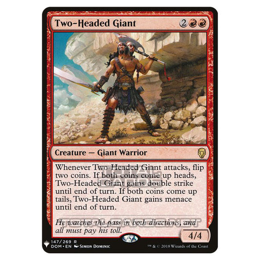 Magic The Gathering - Mystery - Two-Headed Giant - 1086/1694