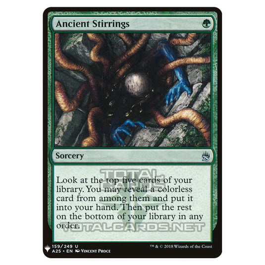 Magic The Gathering - Mystery - Ancient Stirrings - 1121/1694
