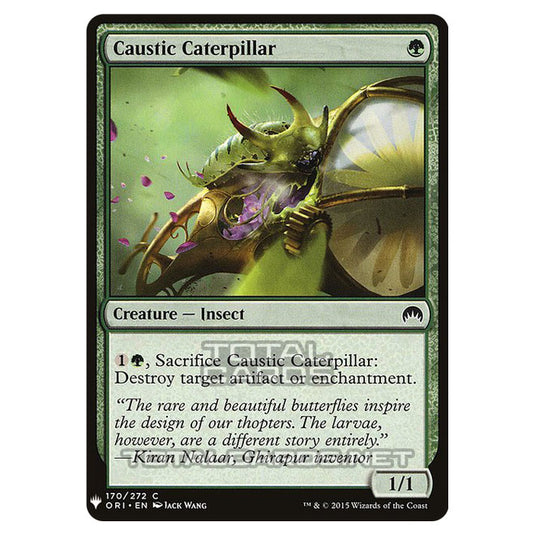 Magic The Gathering - Mystery - Caustic Caterpillar - 1157/1694