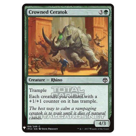 Magic The Gathering - Mystery - Crowned Ceratok - 1174/1694