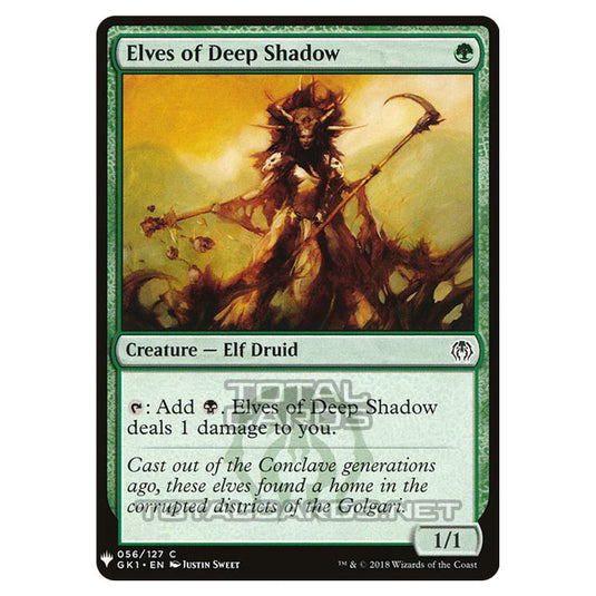 Magic The Gathering - Mystery - Elves of Deep Shadow - 1193/1694
