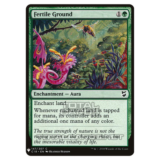 Magic The Gathering - Mystery - Fertile Ground - 1211/1694