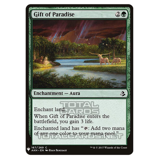Magic The Gathering - Mystery - Gift of Paradise - 1221/1694