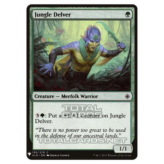 Magic The Gathering - Mystery - Jungle Delver - 1245/1694