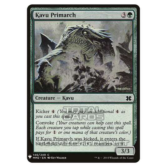 Magic The Gathering - Mystery - Kavu Primarch - 1248/1694