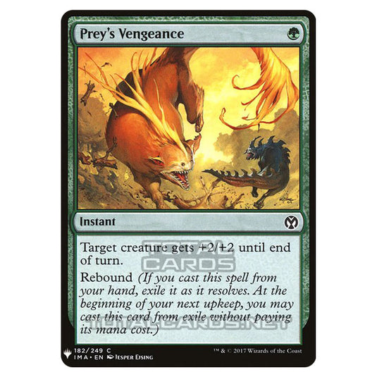 Magic The Gathering - Mystery - Prey's Vengeance - 1297/1694