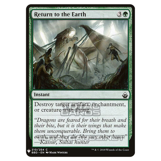 Magic The Gathering - Mystery - Return to the Earth - 1311/1694