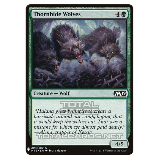 Magic The Gathering - Mystery - Thornhide Wolves - 1353/1694