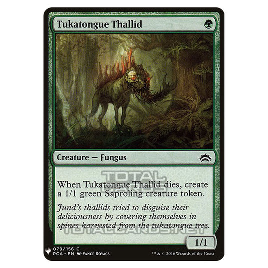 Magic The Gathering - Mystery - Tukatongue Thallid - 1364/1694