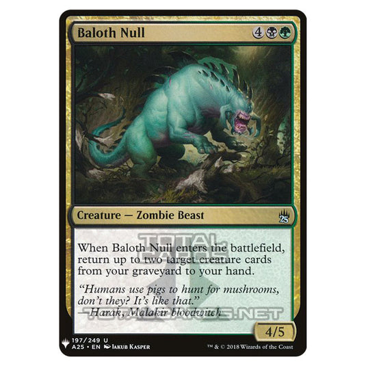 Magic The Gathering - Mystery - Baloth Null - 1396/1694