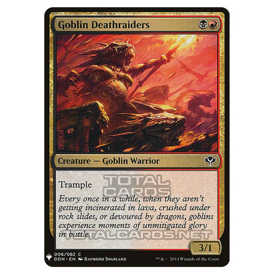Magic The Gathering - Mystery - Goblin Deathraiders - 1431/1694