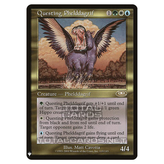 Magic The Gathering - Mystery - Questing Phelddagrif - 1469/1694