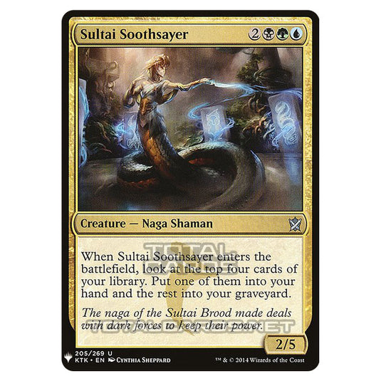 Magic The Gathering - Mystery - Sultai Soothsayer - 1492/1694