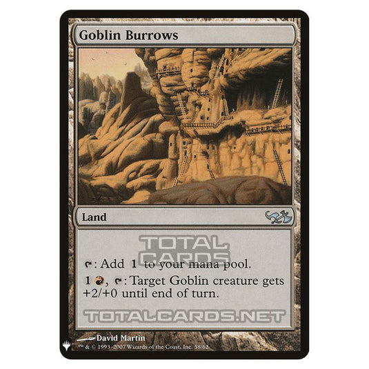 Magic The Gathering - Mystery - Goblin Burrows - 1673/1694