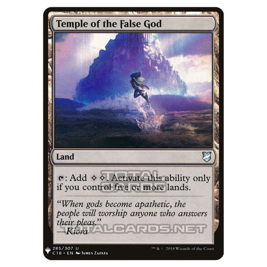 Magic The Gathering - Mystery - Temple of the False God - 1691/1694