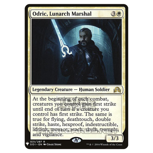 Magic The Gathering - Mystery - Odric, Lunarch Marshal - 186/1694
