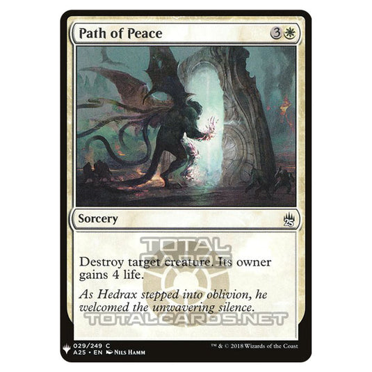 Magic The Gathering - Mystery - Path of Peace - 195/1694
