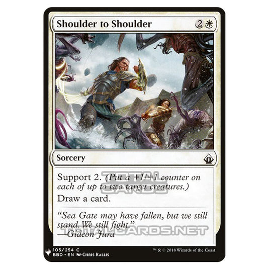 Magic The Gathering - Mystery - Shoulder to Shoulder - 229/1694