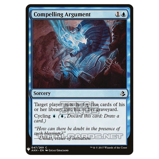 Magic The Gathering - Mystery - Compelling Argument - 326/1694