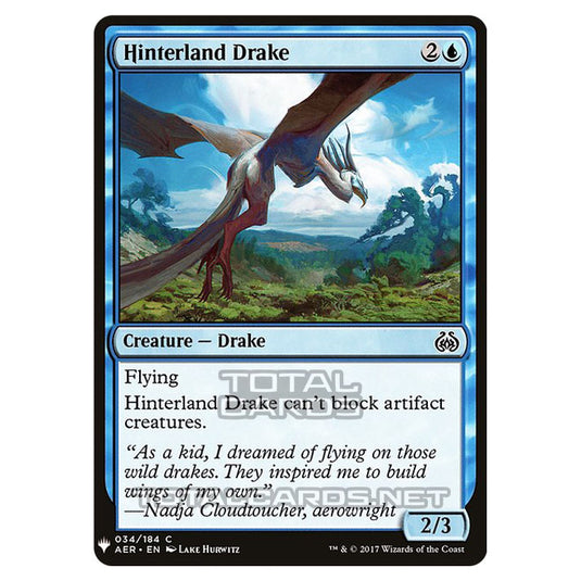 Magic The Gathering - Mystery - Hinterland Drake - 401/1694