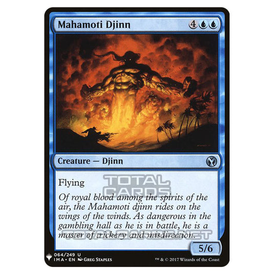 Magic The Gathering - Mystery - Mahamoti Djinn - 419/1694