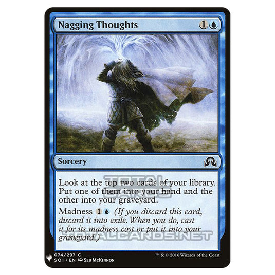 Magic The Gathering - Mystery - Nagging Thoughts - 442/1694