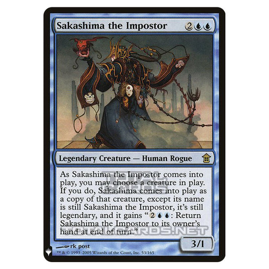 Magic The Gathering - Mystery - Sakashima the Impostor - 477/1694
