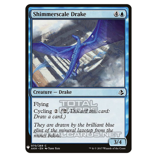 Magic The Gathering - Mystery - Shimmerscale Drake - 486/1694