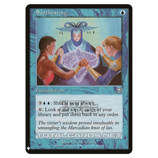 Magic The Gathering - Mystery - Soothsaying - 501/1694