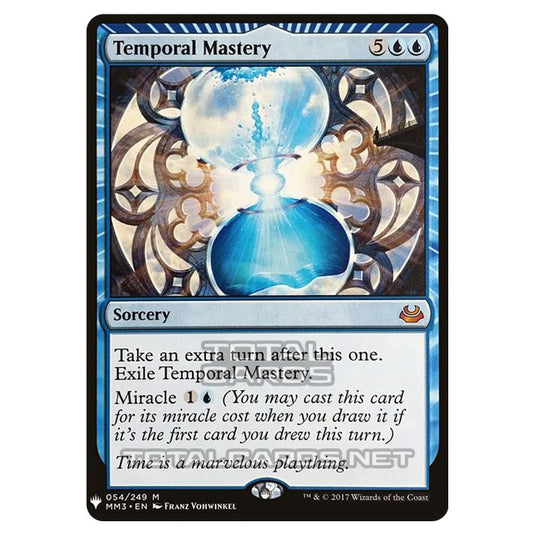 Magic The Gathering - Mystery - Temporal Mastery - 517/1694