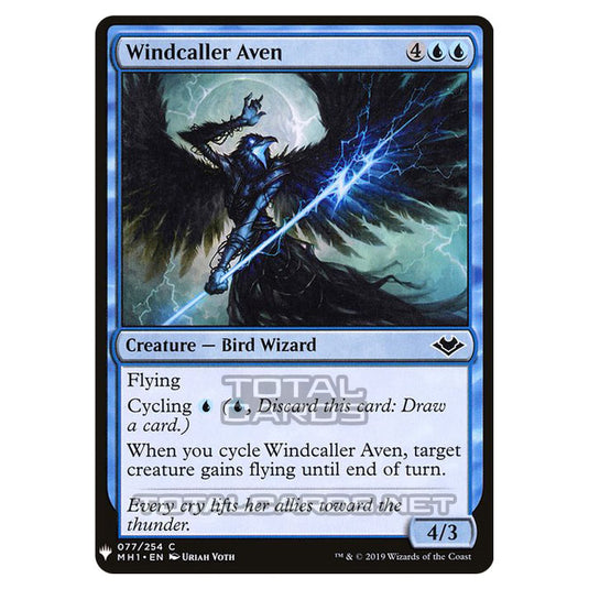 Magic The Gathering - Mystery - Windcaller Aven - 548/1694