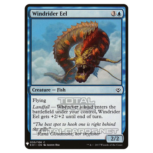 Magic The Gathering - Mystery - Windrider Eel - 551/1694