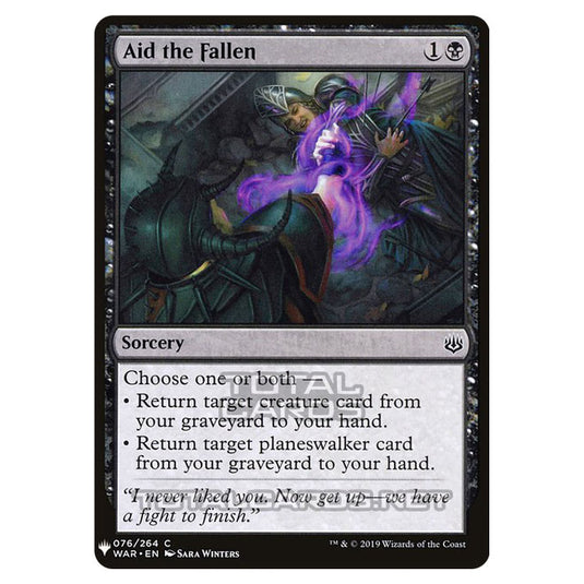 Magic The Gathering - Mystery - Aid the Fallen - 560/1694