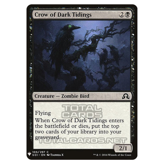 Magic The Gathering - Mystery - Crow of Dark Tidings - 606/1694