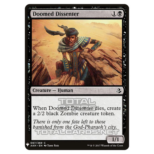 Magic The Gathering - Mystery - Doomed Dissenter - 631/1694