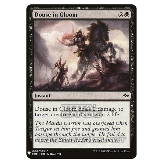 Magic The Gathering - Mystery - Douse in Gloom - 632/1694