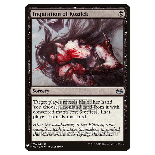 Magic The Gathering - Mystery - Inquisition of Kozilek - 694/1694