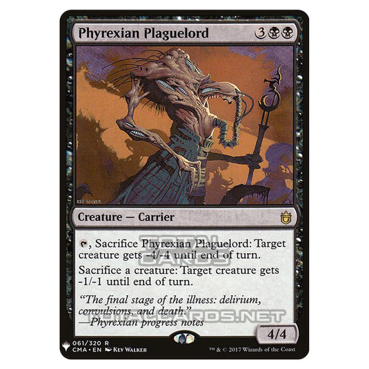 Magic The Gathering - Mystery - Phyrexian Plaguelord - 731/1694