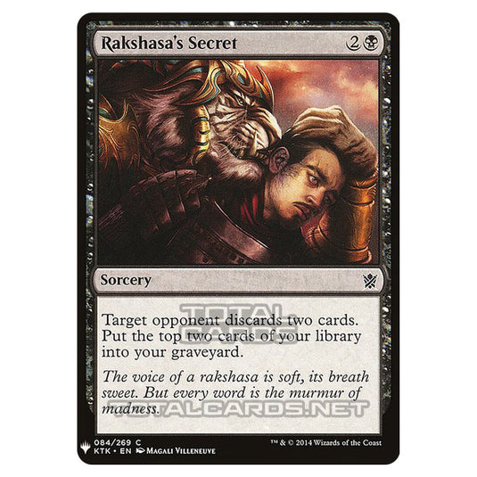 Magic The Gathering - Mystery - Rakshasa's Secret - 744/1694
