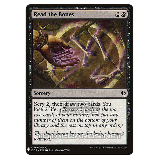 Magic The Gathering - Mystery - Read the Bones - 746/1694