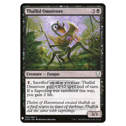 Magic The Gathering - Mystery - Thallid Omnivore - 790/1694