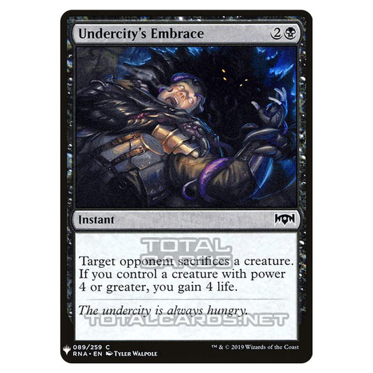 Magic The Gathering - Mystery - Undercity's Embrace - 805/1694