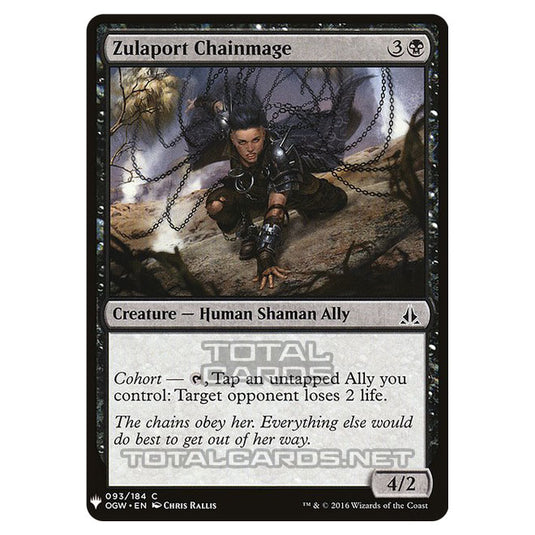 Magic The Gathering - Mystery - Zulaport Chainmage - 830/1694