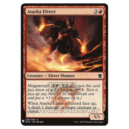 Magic The Gathering - Mystery - Atarka Efreet - 843/1694