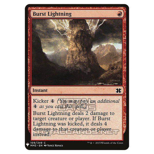 Magic The Gathering - Mystery - Burst Lightning - 879/1694