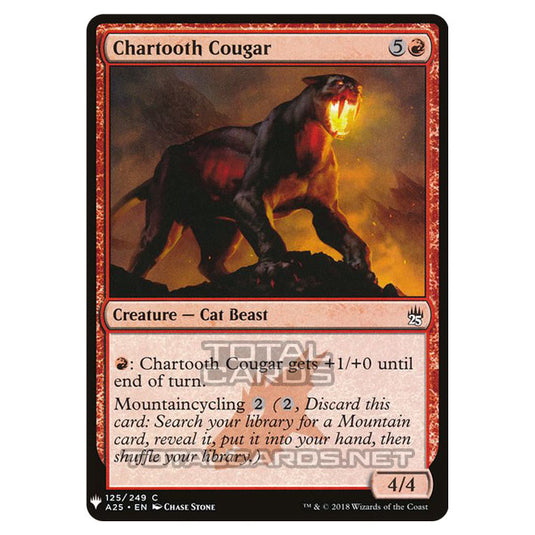 Magic The Gathering - Mystery - Chartooth Cougar - 887/1694